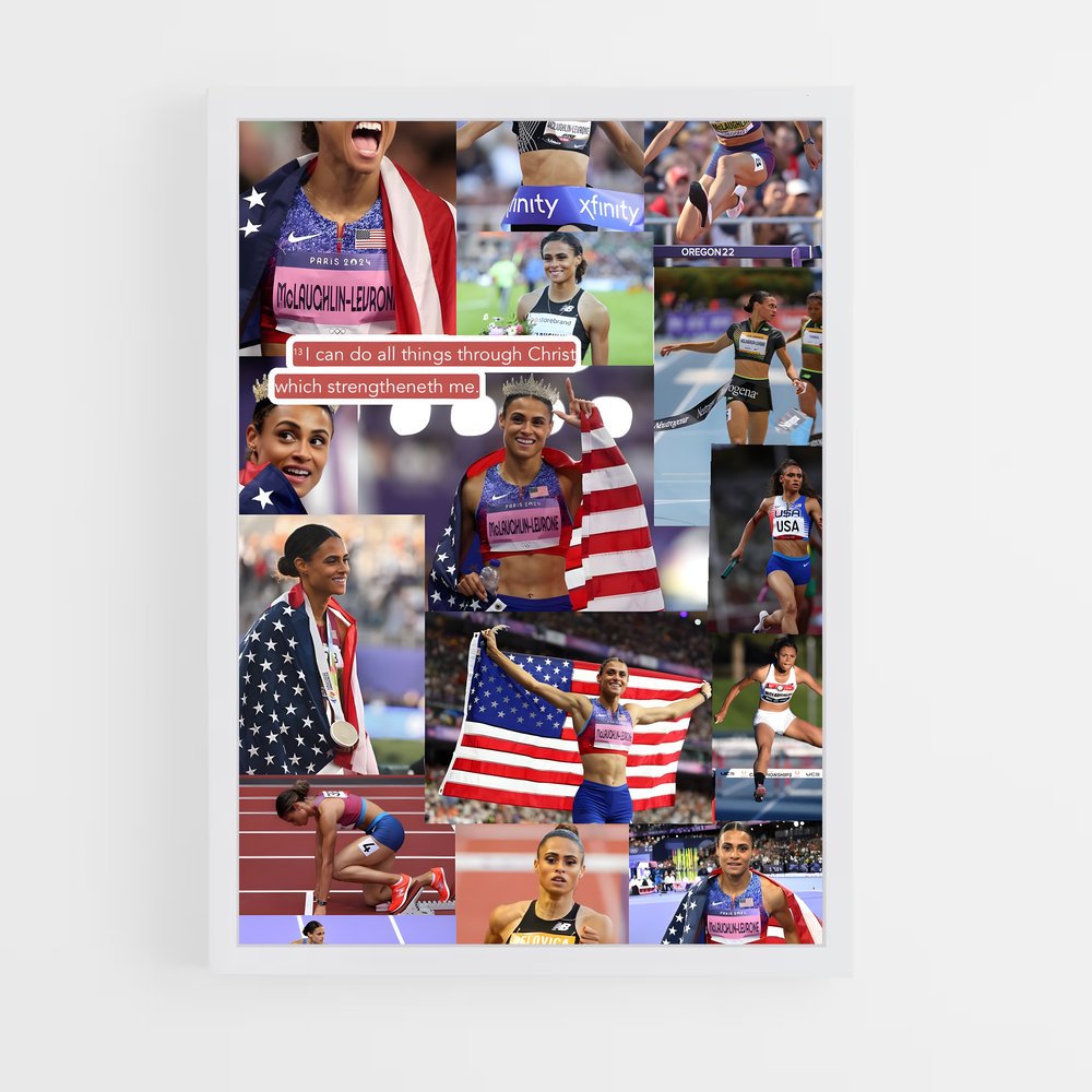 Poster Team Spirit Sydney – affiche Athlétisme (vue 3)
